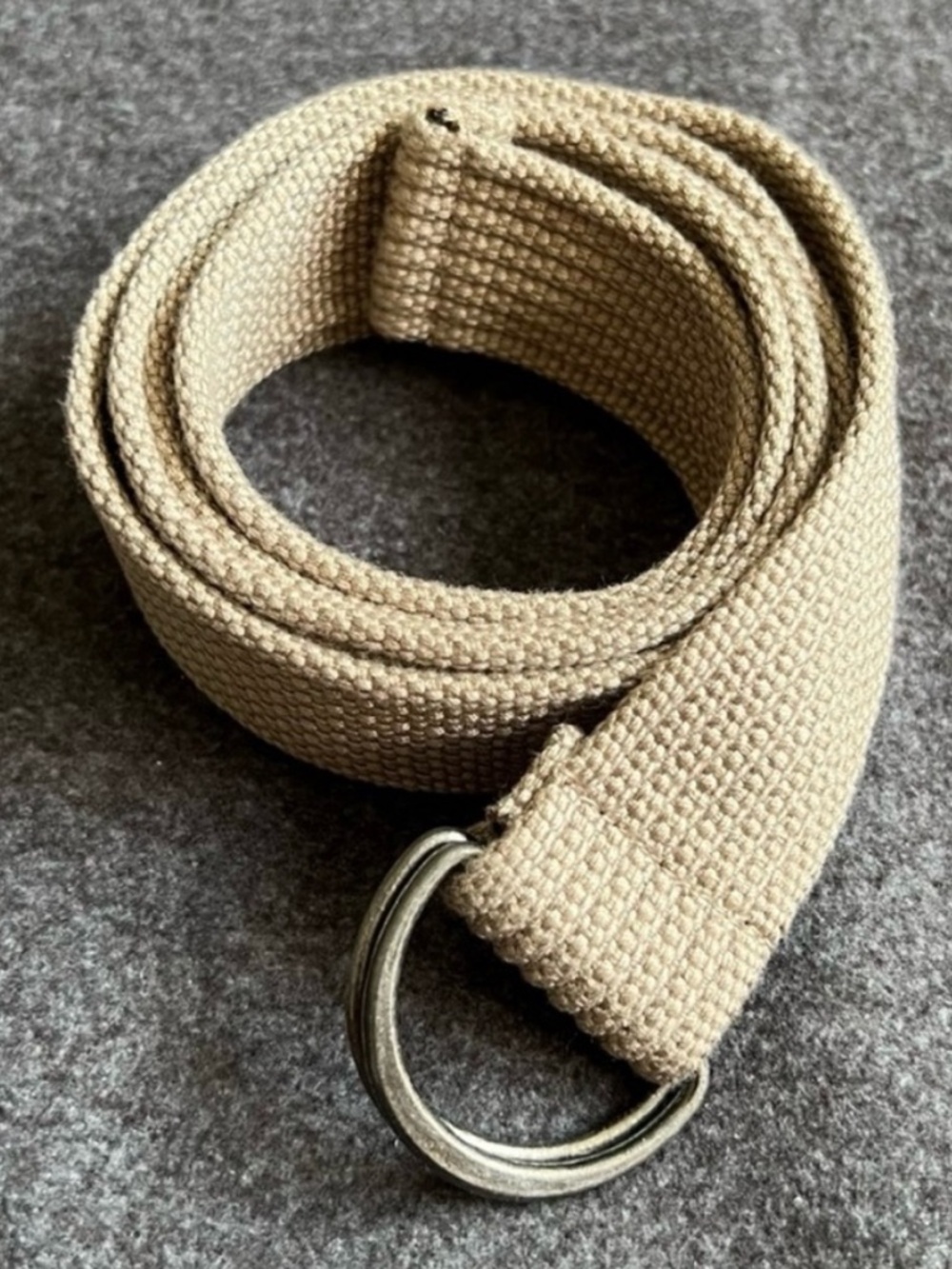 Double D Khaki Belt 48.5 Inches NWOT